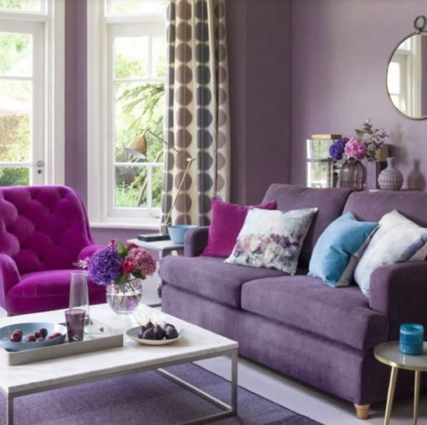 purple colour combination for living room purple colour combination for living room