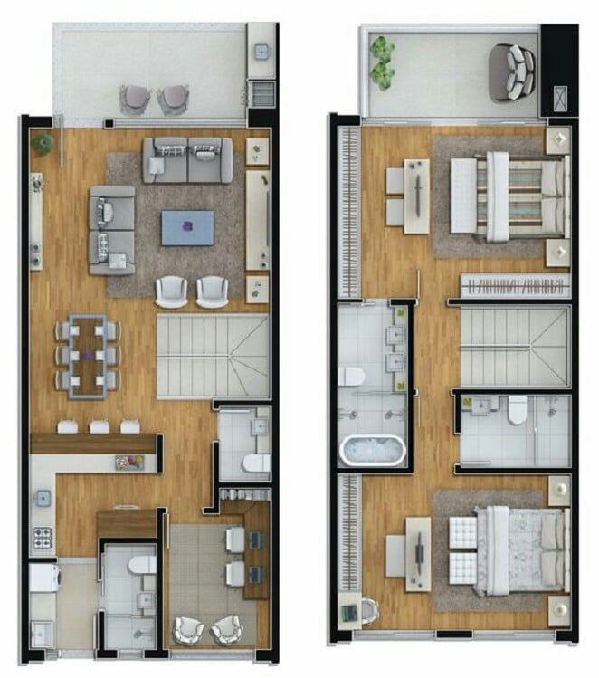 small two story house plan small two story house plan