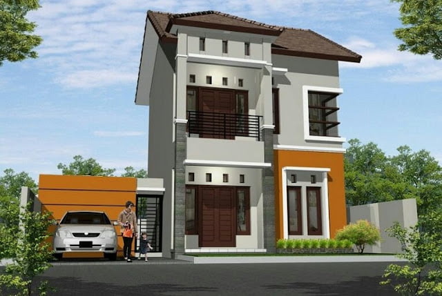 simple 2 storey minimalist house design simple 2 storey minimalist house design