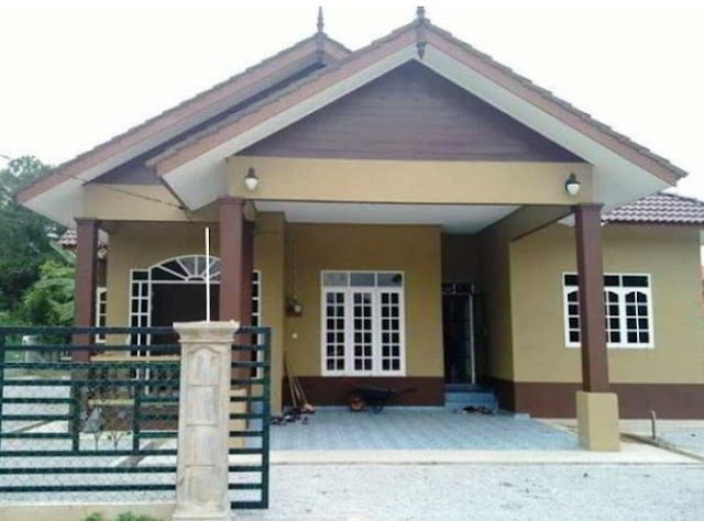 single floor house design in village single floor house design in village