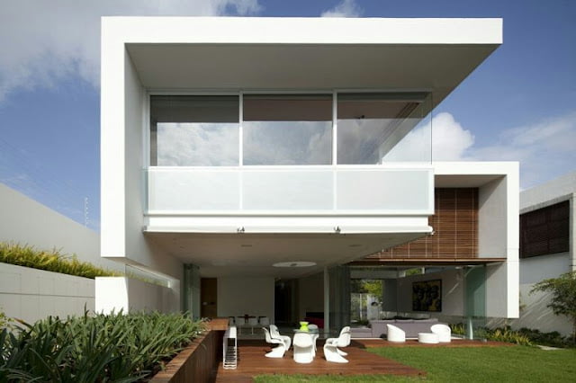 Minimalist 2 Floor Floating House Design Minimalist 2 Floor Floating House Design