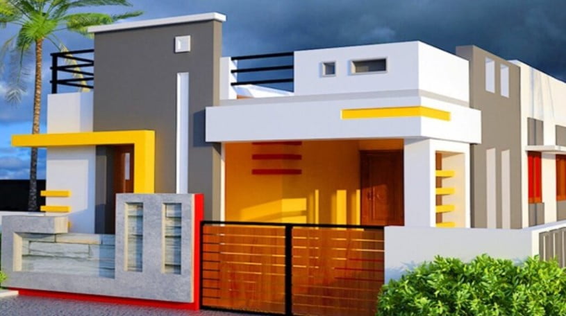 simple house front elevation designs for a single floor simple house front elevation designs for a single floor