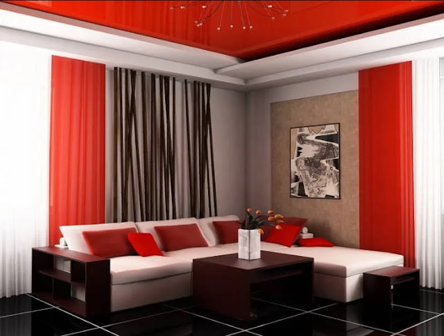 red curtains living room red curtains living room