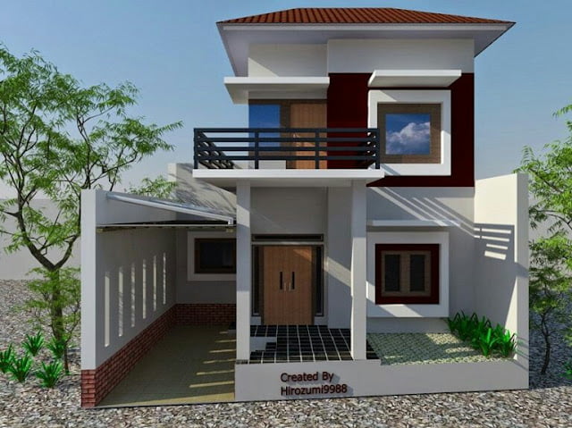 simple 2 storey minimalist house design simple 2 storey minimalist house design