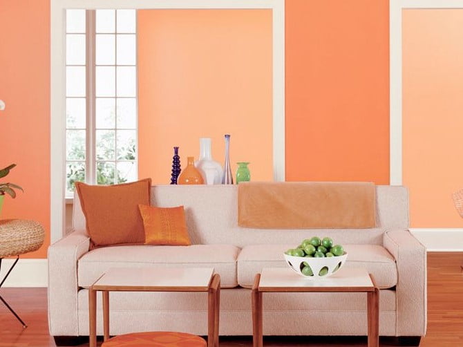 orange colour combination living room orange colour combination living room