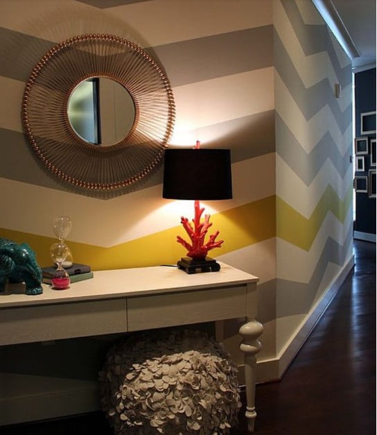 room geometric wall paint room geometric wall paint