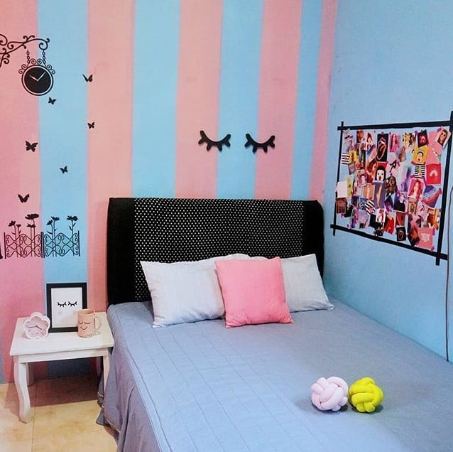 pink two colour combination for bedroom walls pink two colour combination for bedroom walls