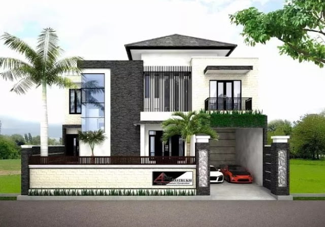 simple 2nd floor house front design simple 2nd floor house front design