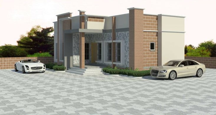 modern single floor house design modern single floor house design