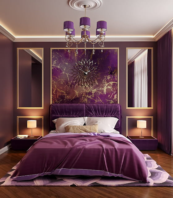 purple two colour combination for bedroom walls purple two colour combination for bedroom walls