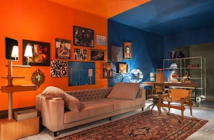 orange paint colors for living room orange paint colors for living room