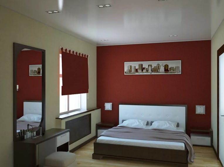 red two colour combination for bedroom walls red two colour combination for bedroom walls