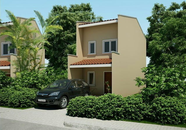 2 storey small house design with rooftop 2 storey small house design with rooftop