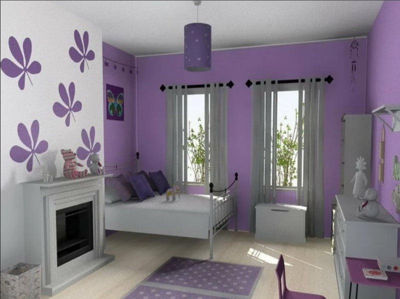 purple two colour combination for bedroom walls purple two colour combination for bedroom walls