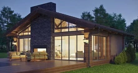 houses with panoramic windows houses with panoramic windows