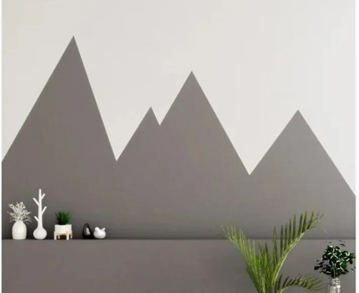 geometric wall paint ideas for bedroom geometric wall paint ideas for bedroom