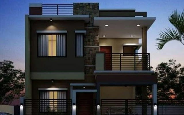 2 story house design with rooftop 2 story house design with rooftop