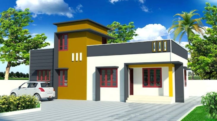 modern single floor house design modern single floor house design