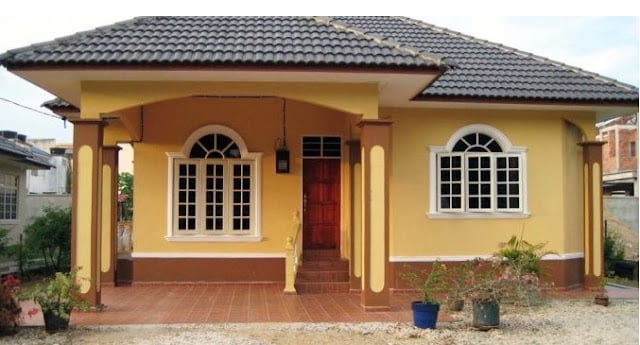 single floor house design in village single floor house design in village