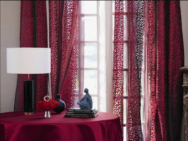 red curtains living room red curtains living room