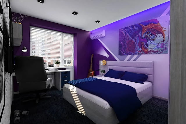 purple two colour combination for bedroom walls purple two colour combination for bedroom walls