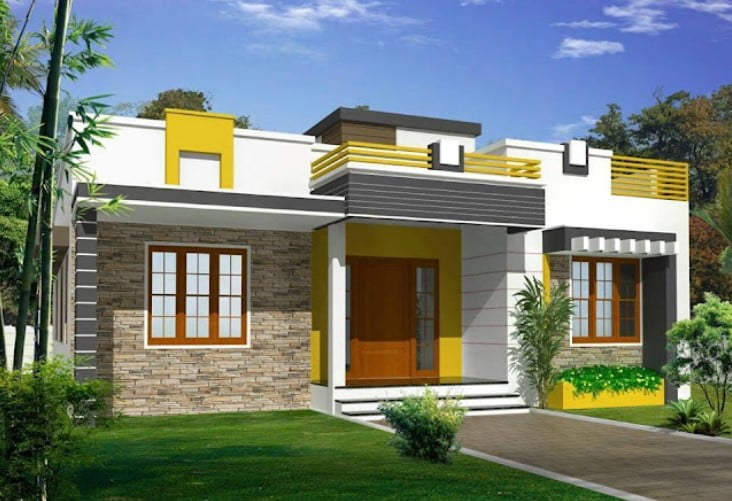 modern single floor house design modern single floor house design