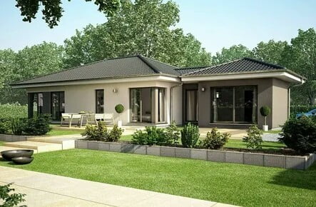 Beautiful one-story houses Beautiful one-story houses