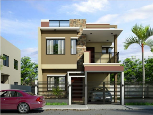 low budget simple two storey house design low budget simple two storey house design