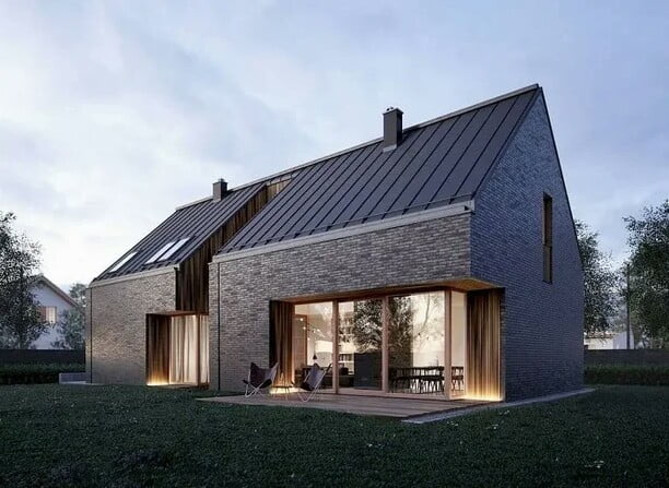 Scandinavian style house Scandinavian style house