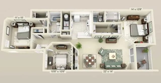 simple low budget modern 3 bedroom house design simple low budget modern 3 bedroom house design