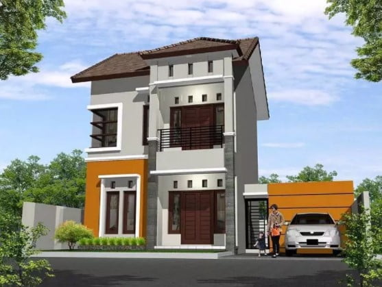 simple 2nd floor house front design pictures simple 2nd floor house front design pictures