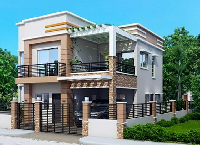 small two storey house plans with balcony small two storey house plans with balcony