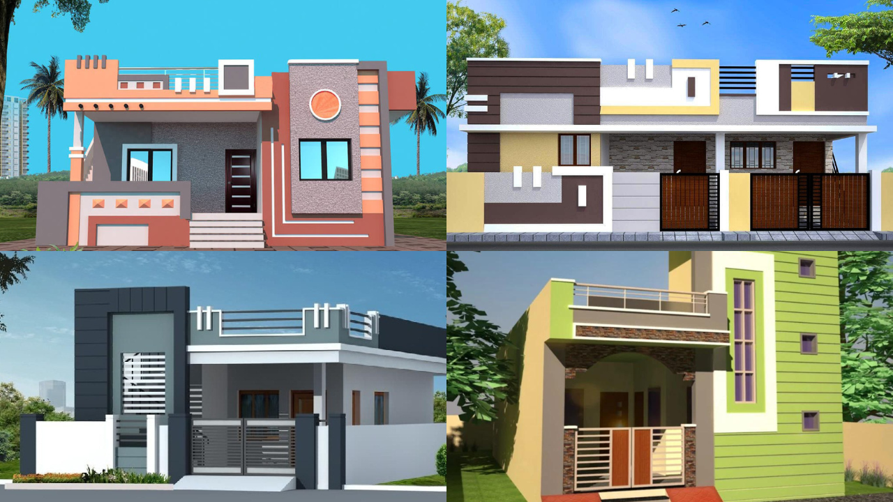 single floor low budget normal house front elevation designs single floor low budget normal house front elevation designs