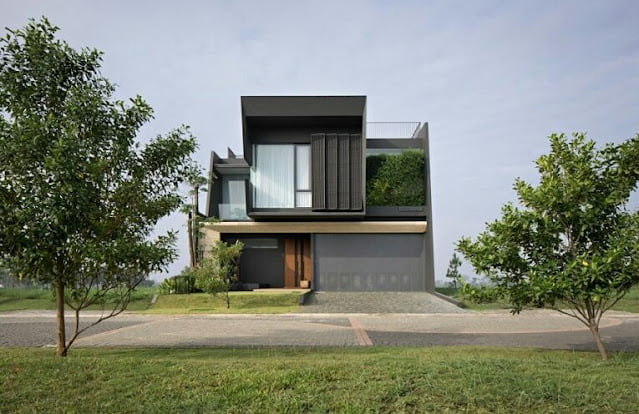 Modern Minimalist 2-Story House Modern Minimalist 2-Story House
