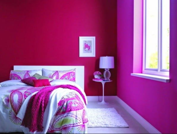 pink two colour combination for bedroom walls pink two colour combination for bedroom walls