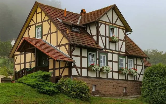 Fachwerk Style house Fachwerk Style house