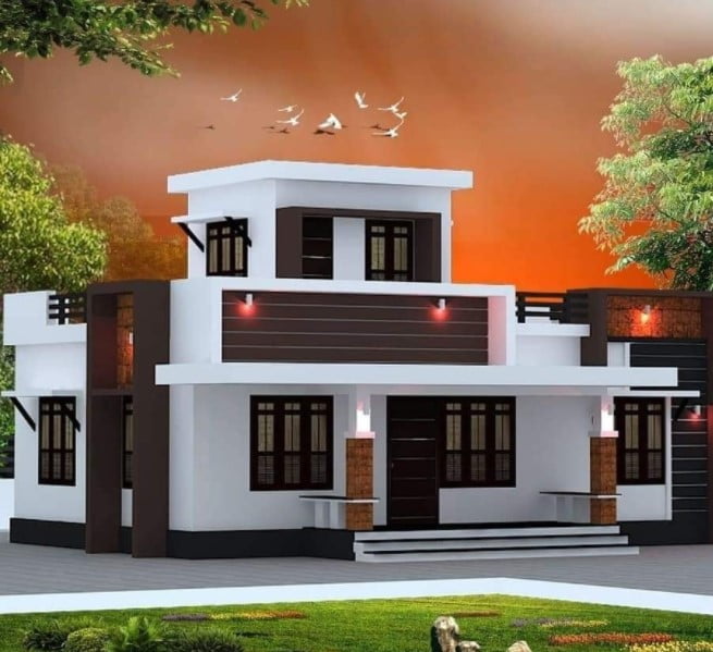 modern single floor house design modern single floor house design