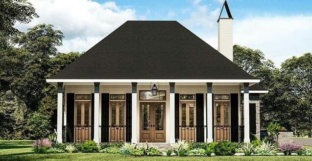 Simple Houses with Neo Classical Style Simple Houses with Neo Classical Style