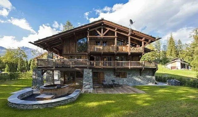 chalet style house chalet style house