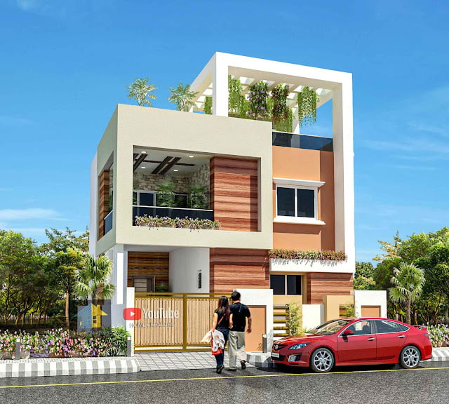front elevation design double floor front elevation design double floor