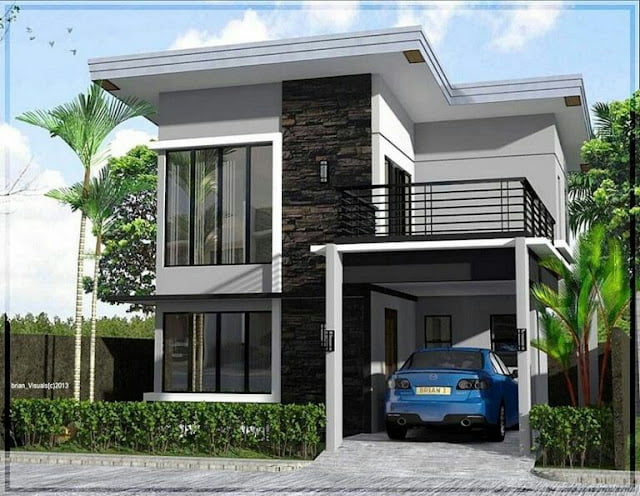 2-Story House with Living Fence 2-Story House with Living Fence