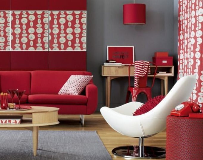 red and gray color scheme living room red and gray color scheme living room
