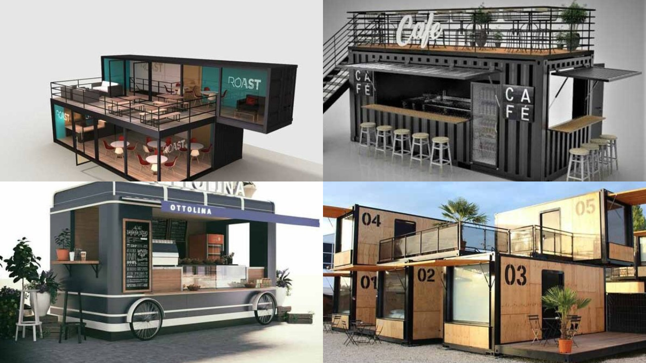 small container coffee shop design small container coffee shop design