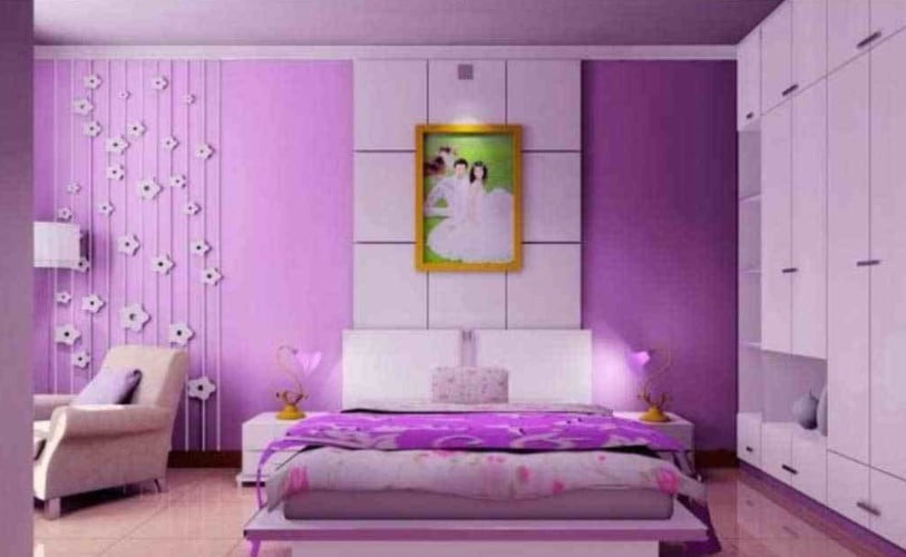 purple two colour combination for bedroom walls purple two colour combination for bedroom walls