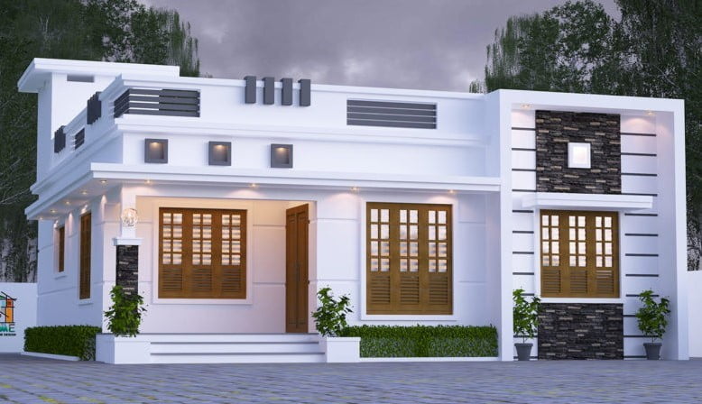 modern single floor house design modern single floor house design