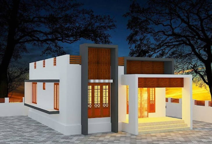 modern single floor house design modern single floor house design