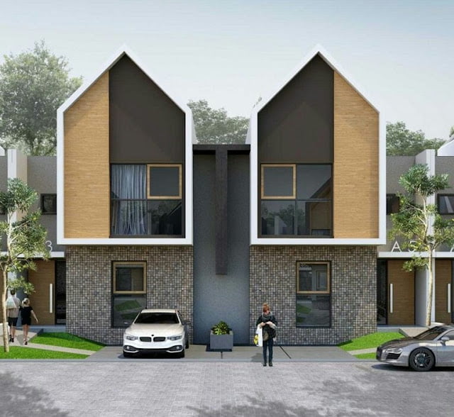 Scandinavian Style 2-Story House Design Scandinavian Style 2-Story House Design