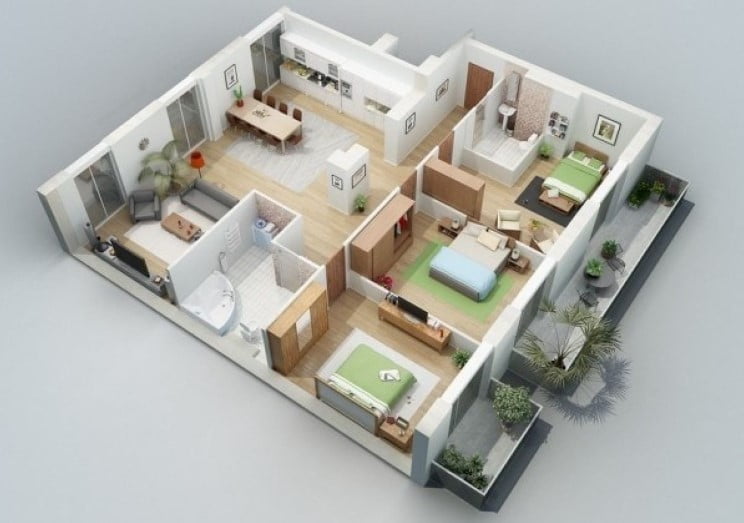 simple low budget modern 3 bedroom house design simple low budget modern 3 bedroom house design