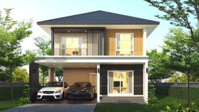 low budget simple two storey house design low budget simple two storey house design