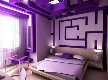 purple two colour combination for bedroom walls purple two colour combination for bedroom walls